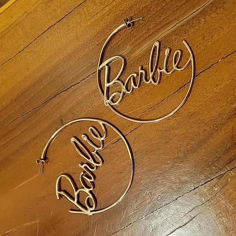 Zara Barbie NWOT hoop earrings